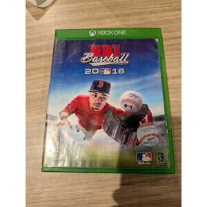 RBI Baseball 2016 Xbox One Game 🏟️ Case & Disc